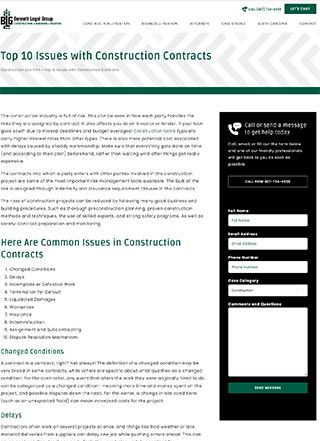 Construction Contract Lawyers