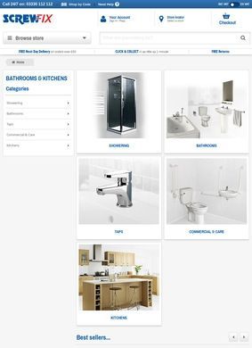 ScrewFix Bathrooms