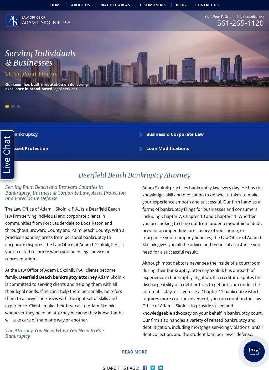 Deerfield Beach Bankruptcy Lawyer