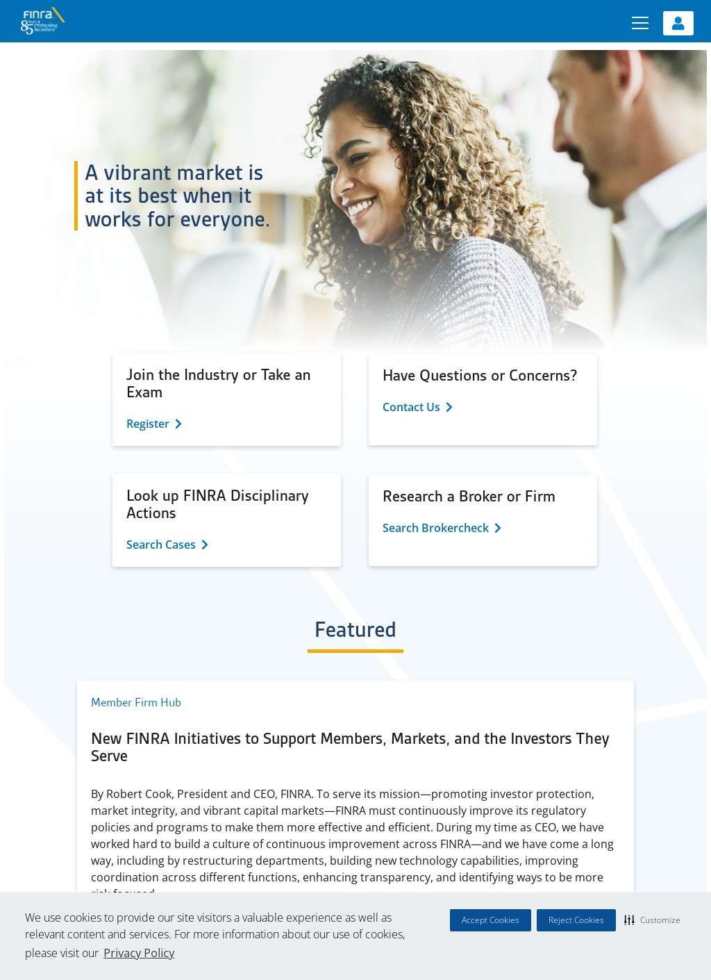 Financial Industry Regulatory Authority (FINRA)