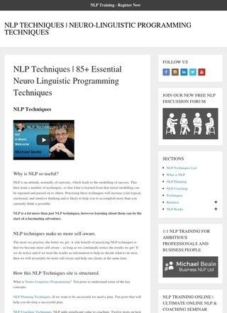 NLP Techniques