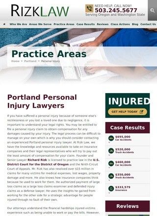 Rizk Law - Portland Personal Injury Lawyers