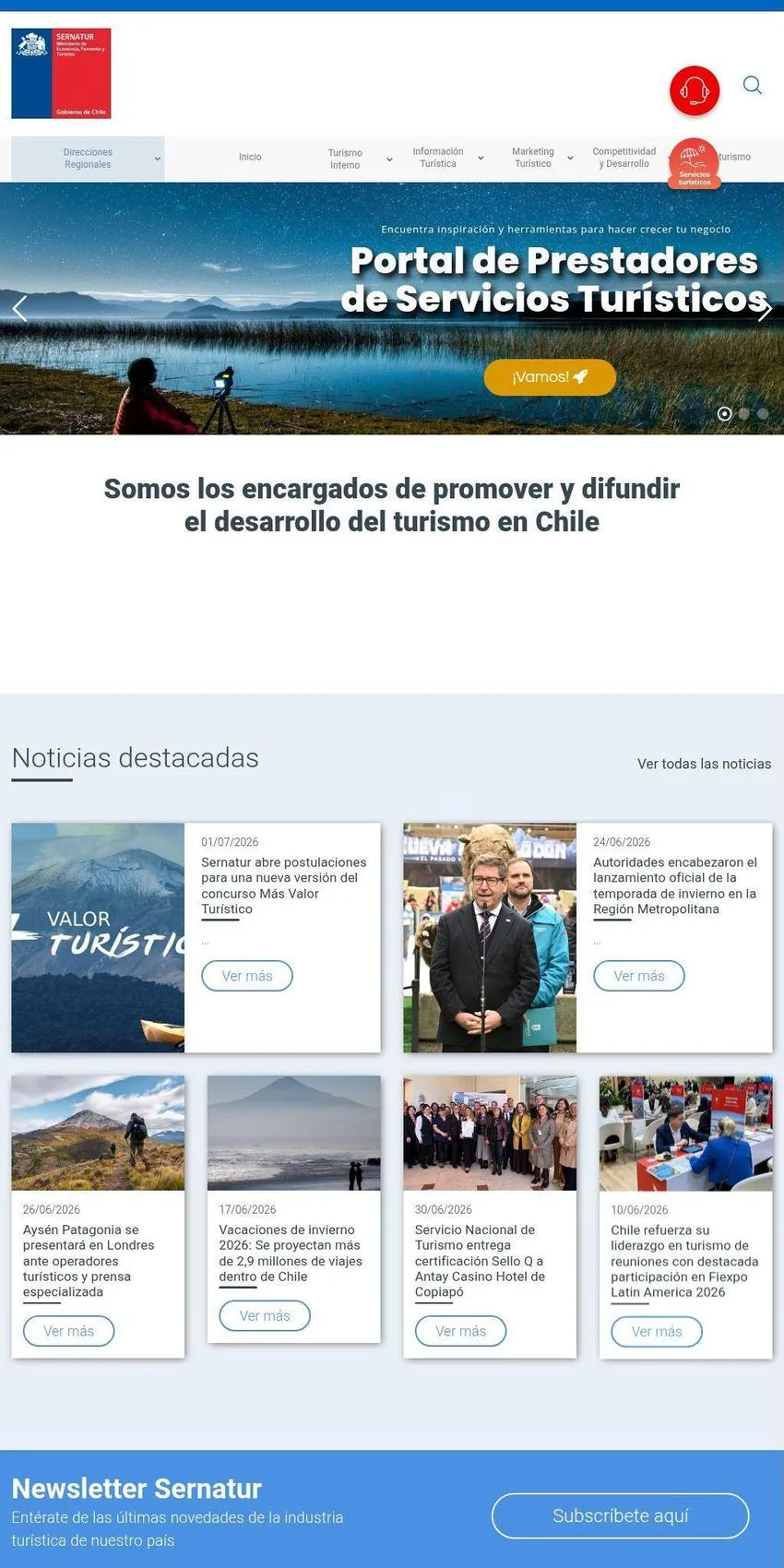 Sernatur - National Tourism Service of Chile