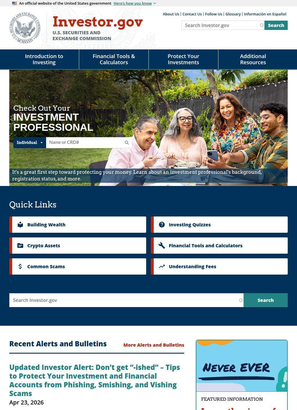 SEC Office of Investor Education and Advocacy (Investor.gov)