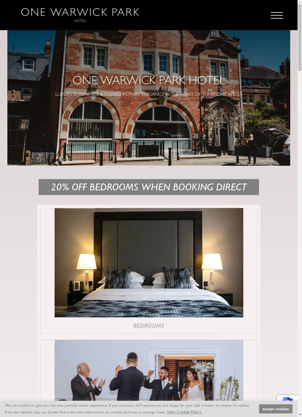 One Warwick Park Hotel Tunbridge Wells