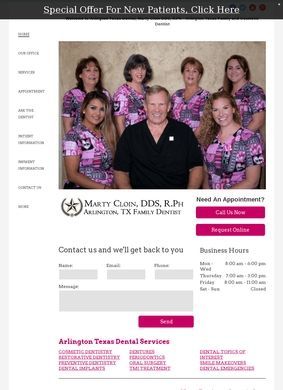 Dr. Marty Cloin Family & Cosmetic Dentist