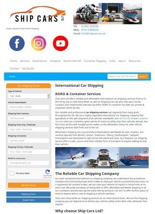 International Car Shipping