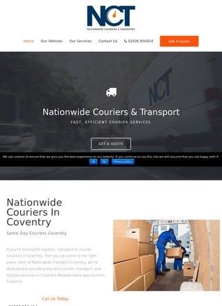 Nationwide Couriers Transport