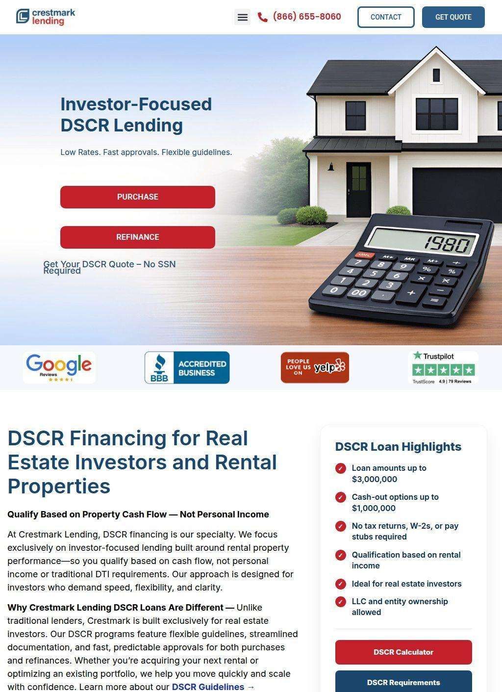Crestmark Lending for Real Estate Investors
