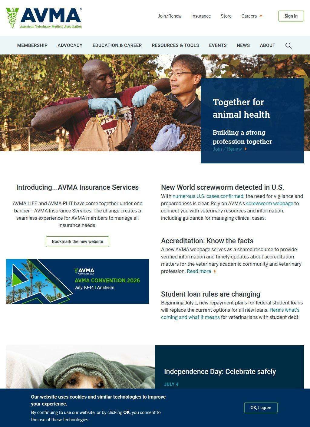 American Veterinary Medical Association (AVMA)