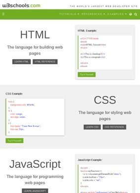 W3Schools Online Web Tutorials