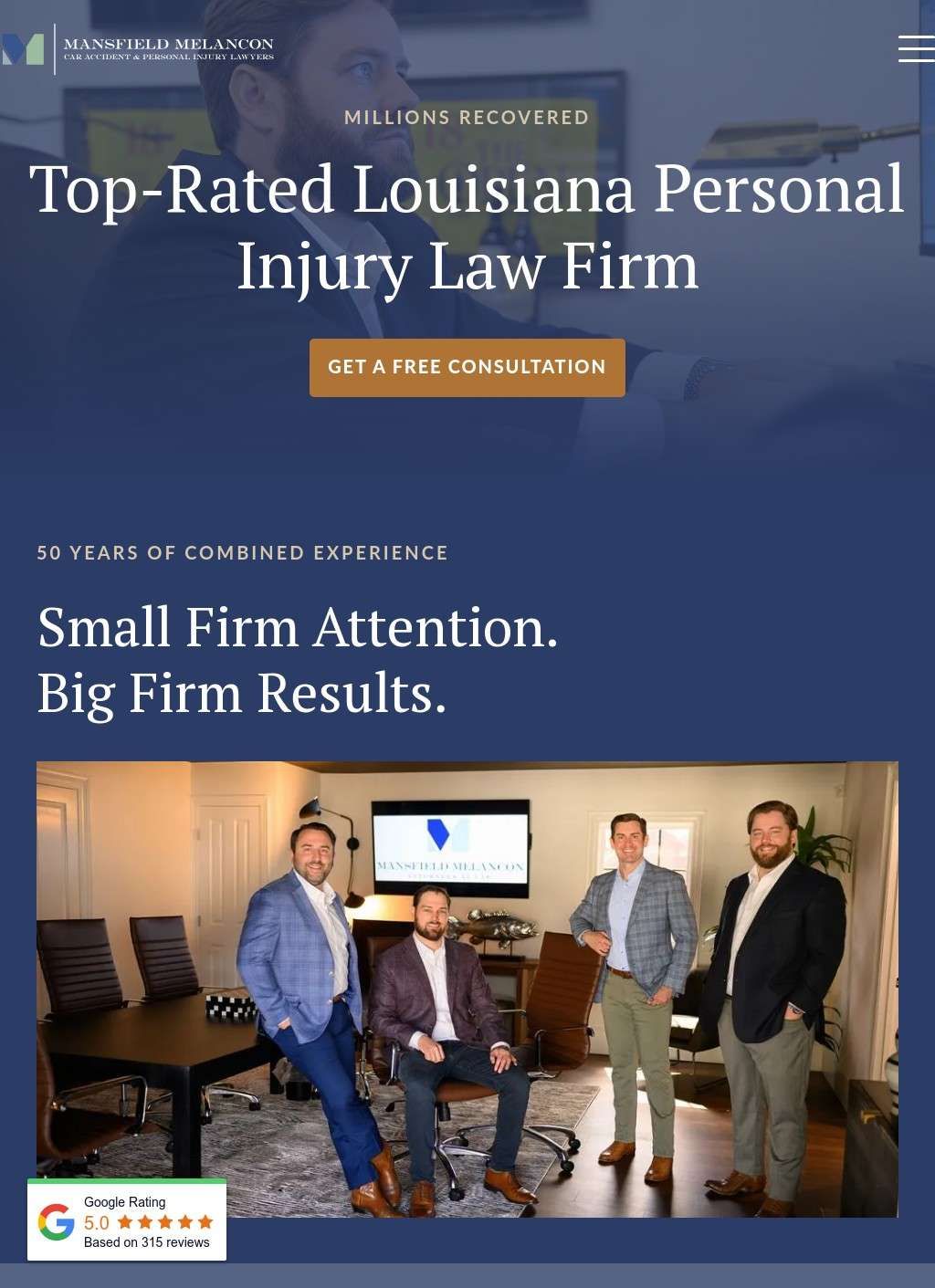 Mansfield Melancon Car Accident and Personal Injury Lawyers