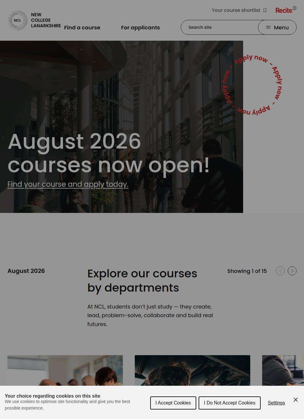 New College Lanarkshire