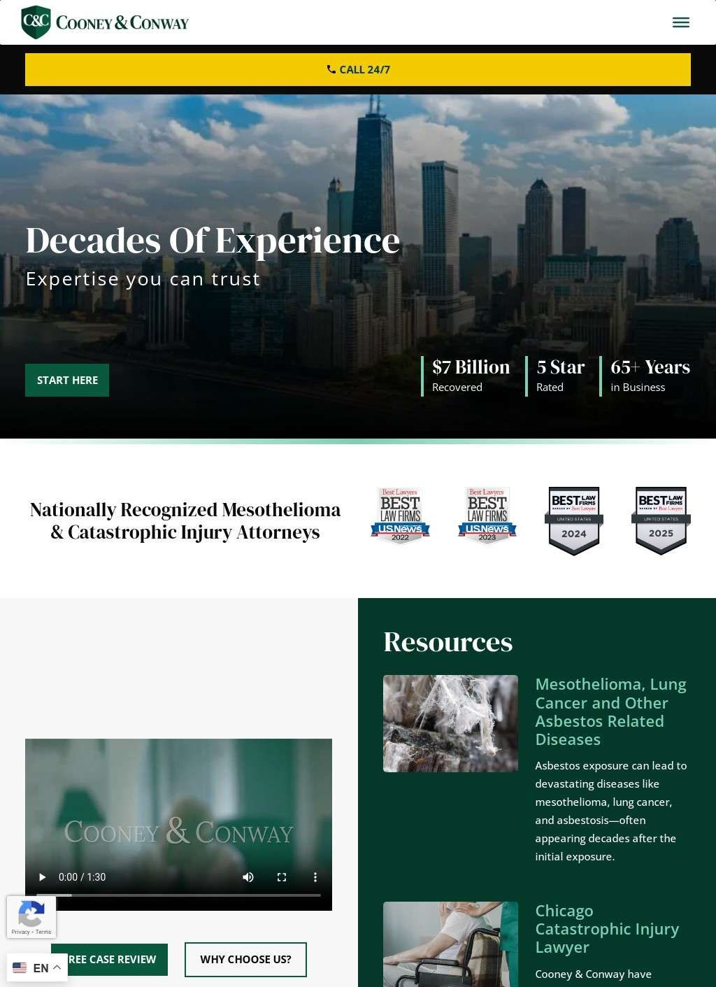 Cooney & Conway - Chicago Personal Injury Lawyer