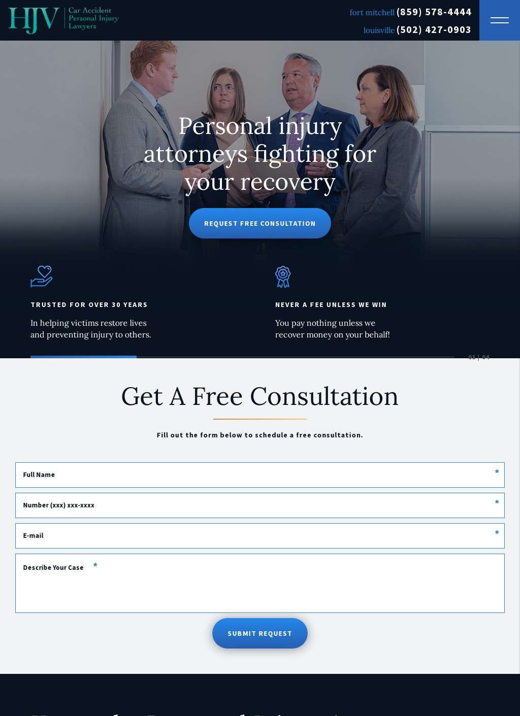 HJV Car Accident Personal Injury Lawyers