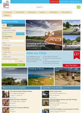 Camping and caravanning club