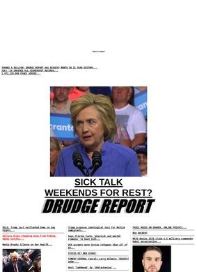 Drudge Report, The