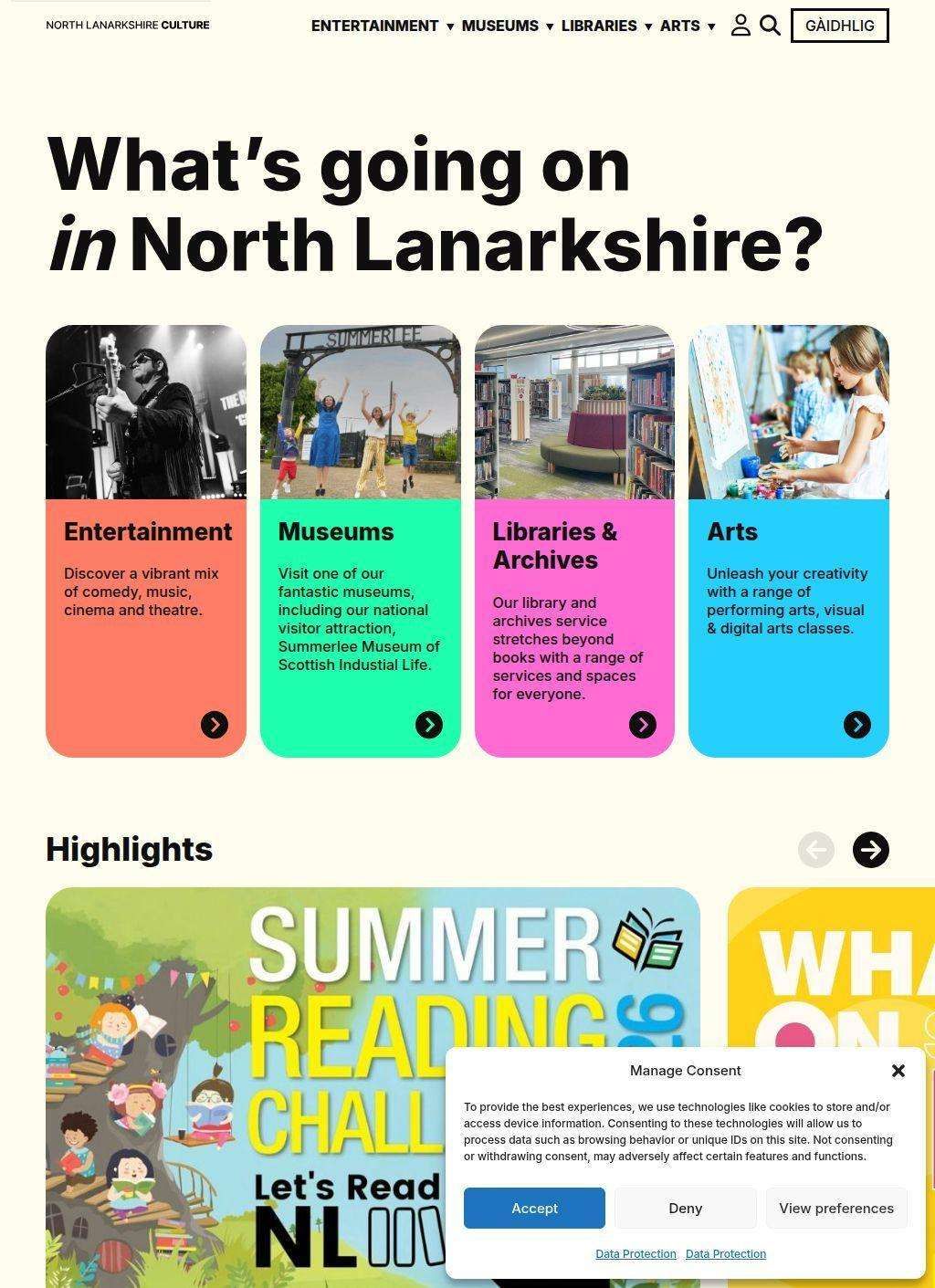 North Lanarkshire Culture (Culture NL)