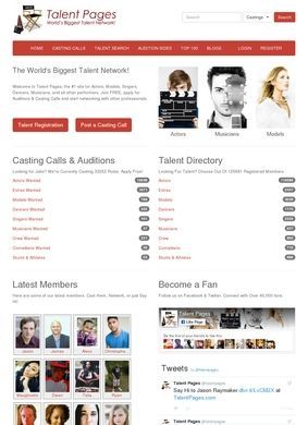 Talent Pages