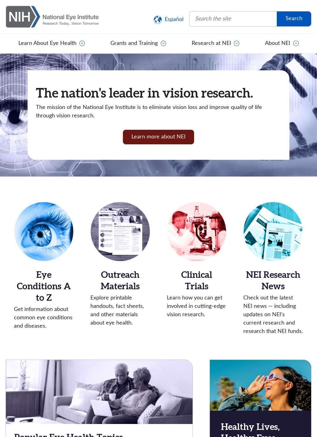 National Eye Institute - National Institutes of Health