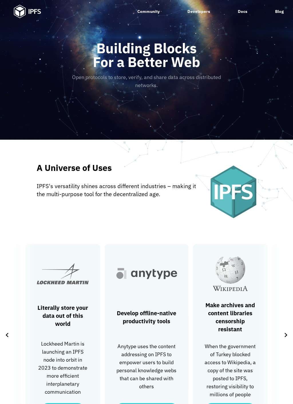 InterPlanetary File System (IPFS)