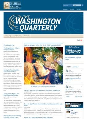 The Washington Quarterly