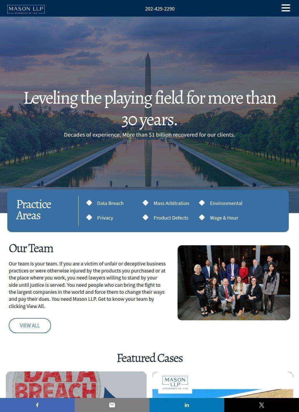 Mason LLP: Data Breach Lawyer