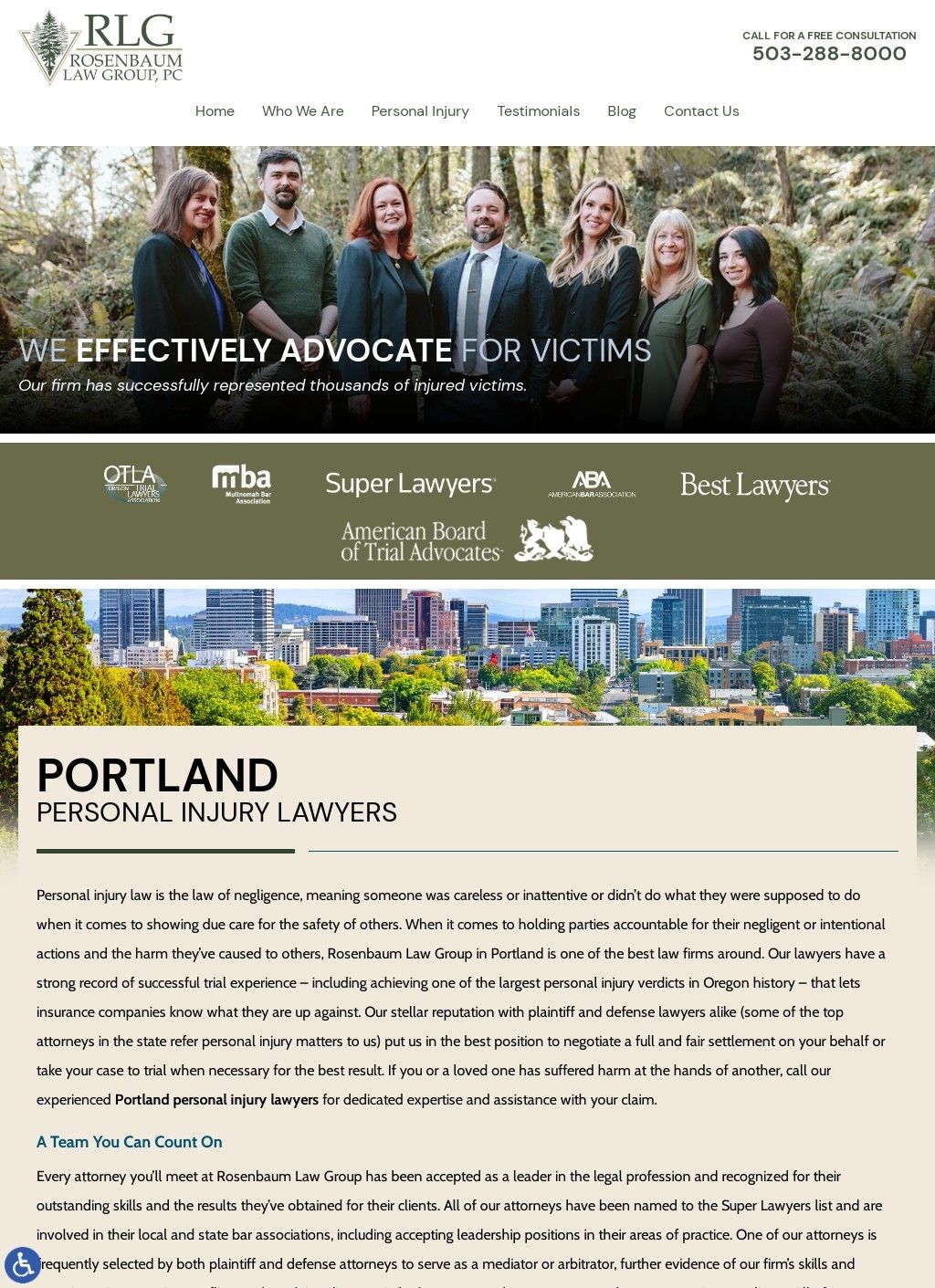 Portland Personal Injury Lawyer