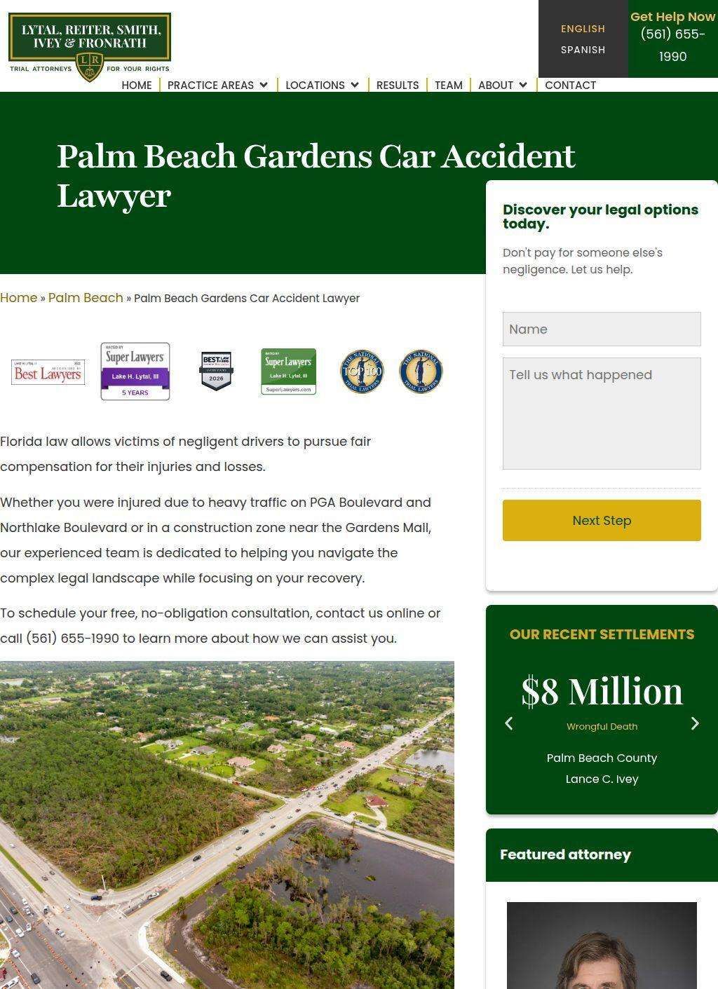 Palm Beach Gardens Car Accident Lawyer