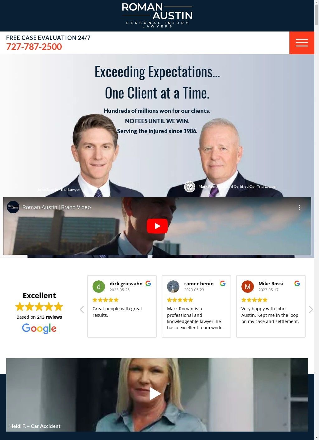 Roman Austin Car Accident and Personal Injury Lawyers