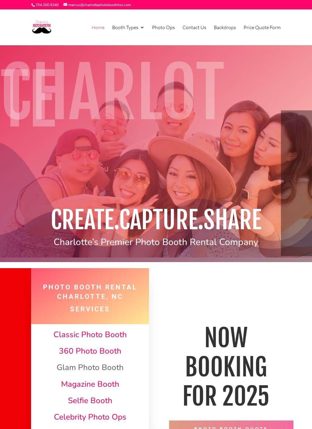 Charlotte Photo Booth Fun