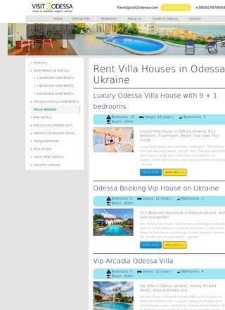 Visit2Odessa: Villa Houses  in Odessa, Ukraine