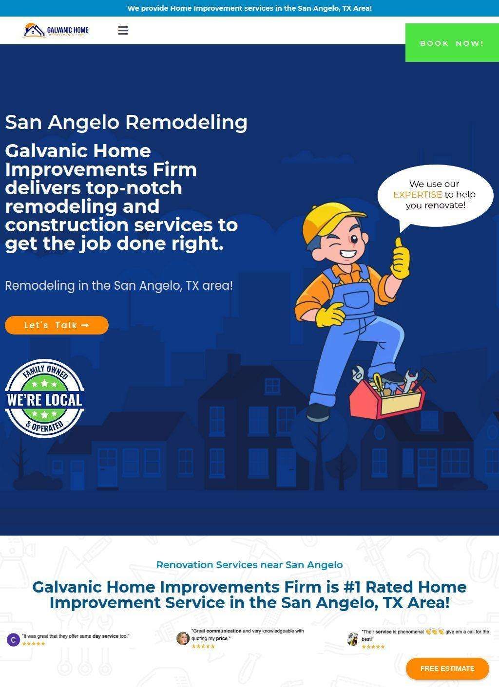 Galvanic Home Improvements Firm