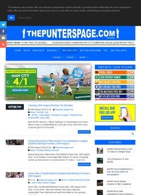 ThePuntersPage.com: Football Previews and Twitter Action