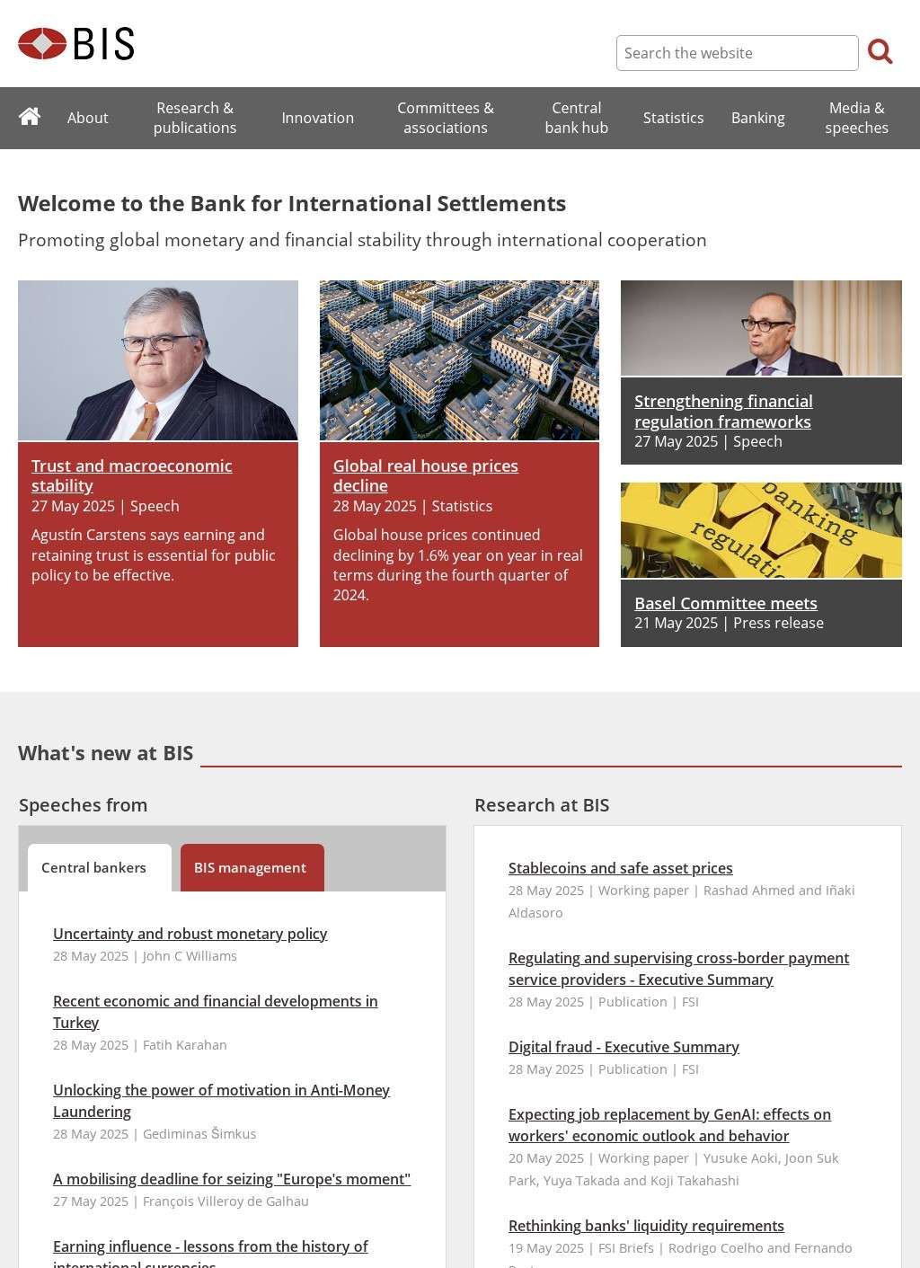 Bank for International Settlements (BIS)