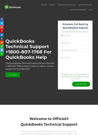 QuickBooks Support Phone Number