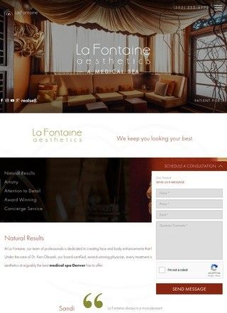 Best Medspa in Denver: La Fontaine Aesthetics