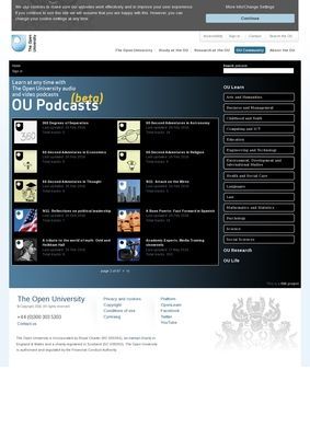 Open University Podcasts