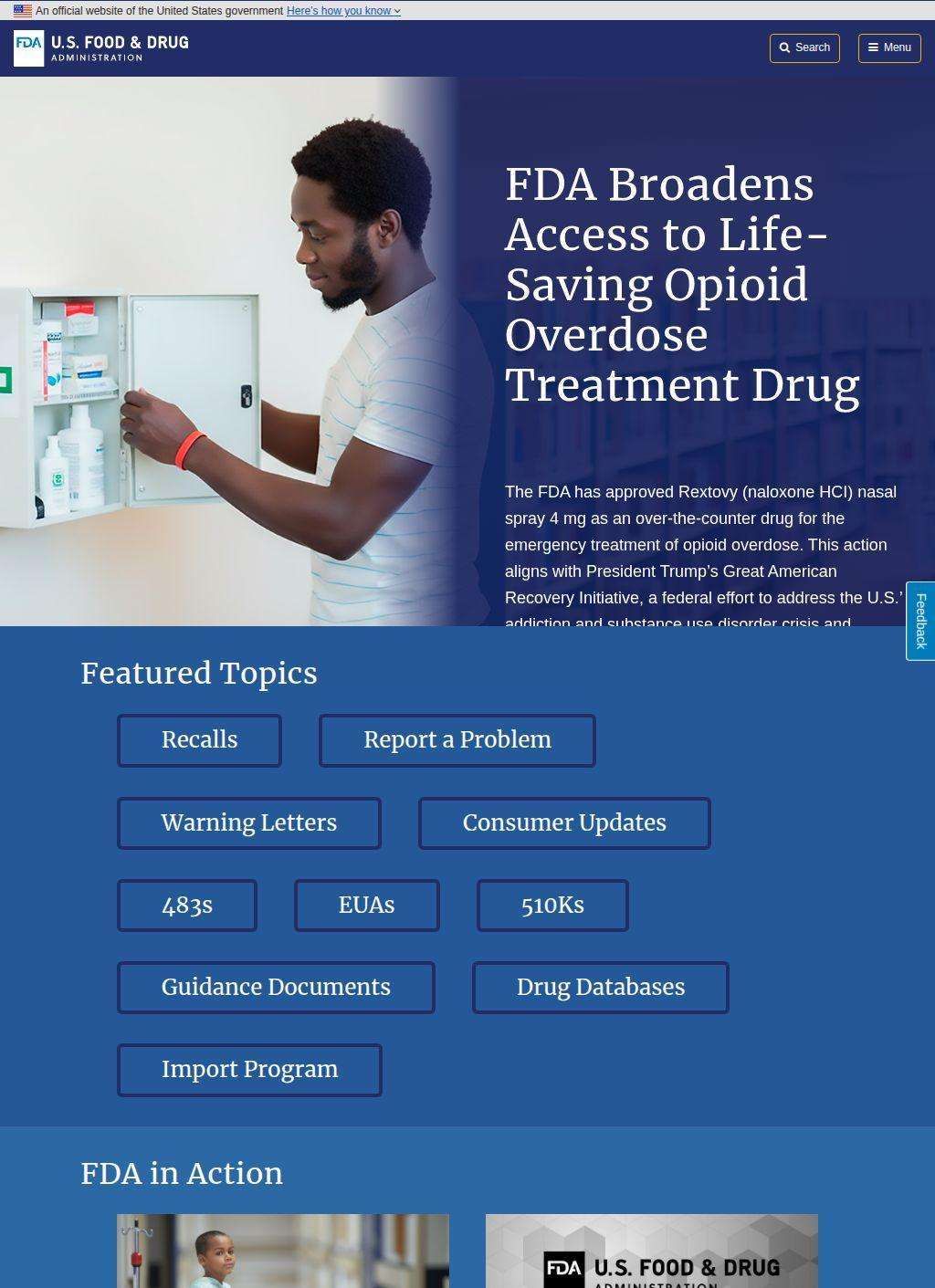 U.S. Food and Drug Administration