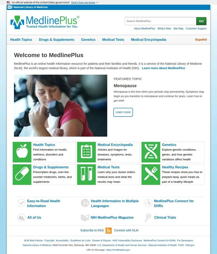 MedlinePlus (U.S. National Library of Medicine)