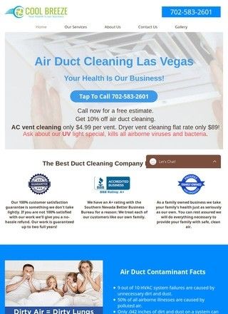Dryer Vent Cleaning Las Vegas