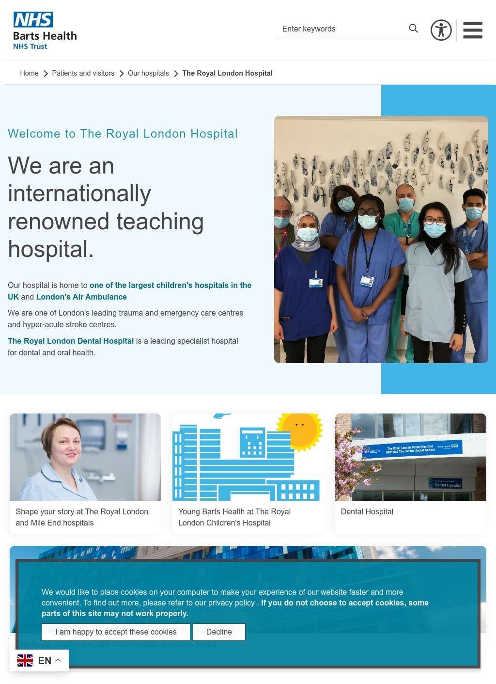 The Royal London Hospital
