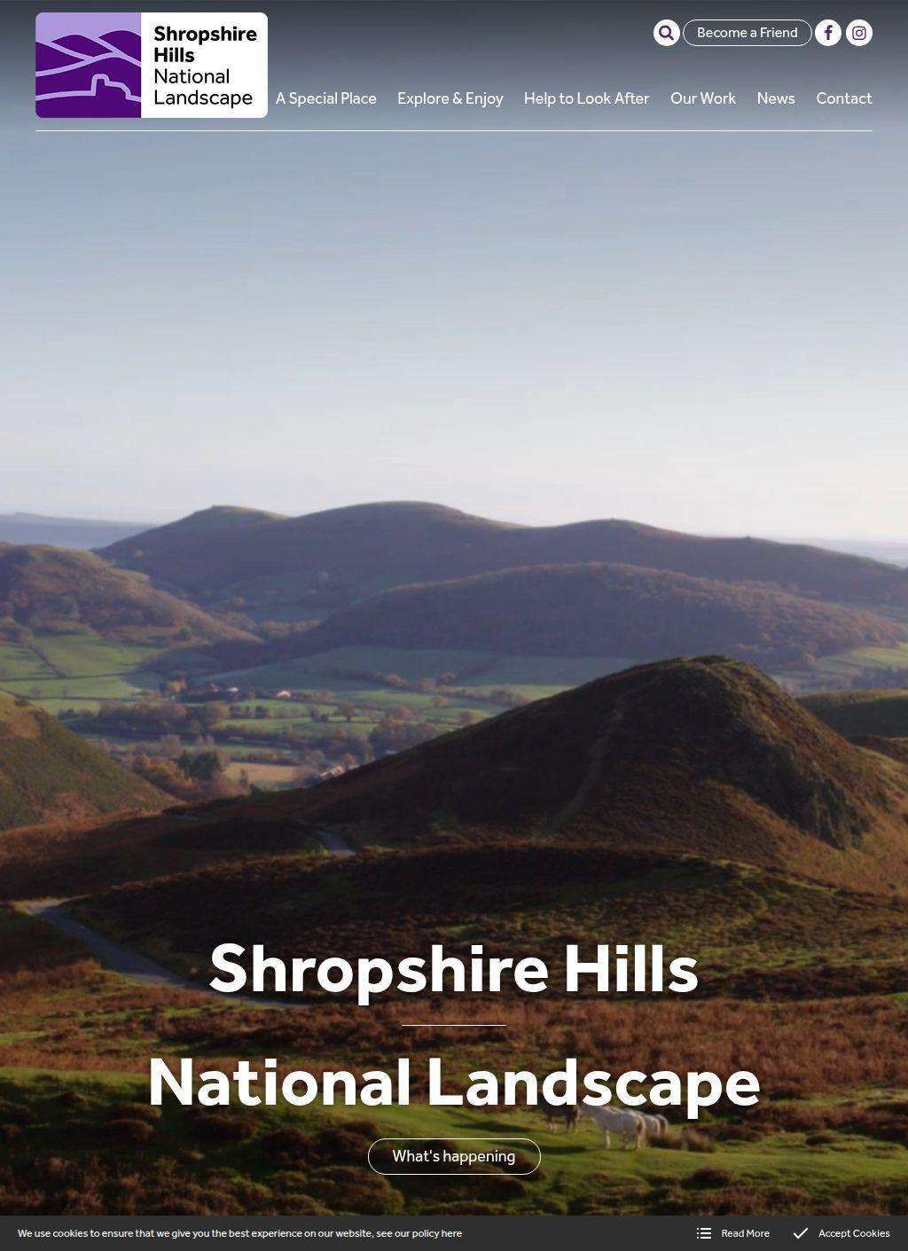 Shropshire Hills National Landscape