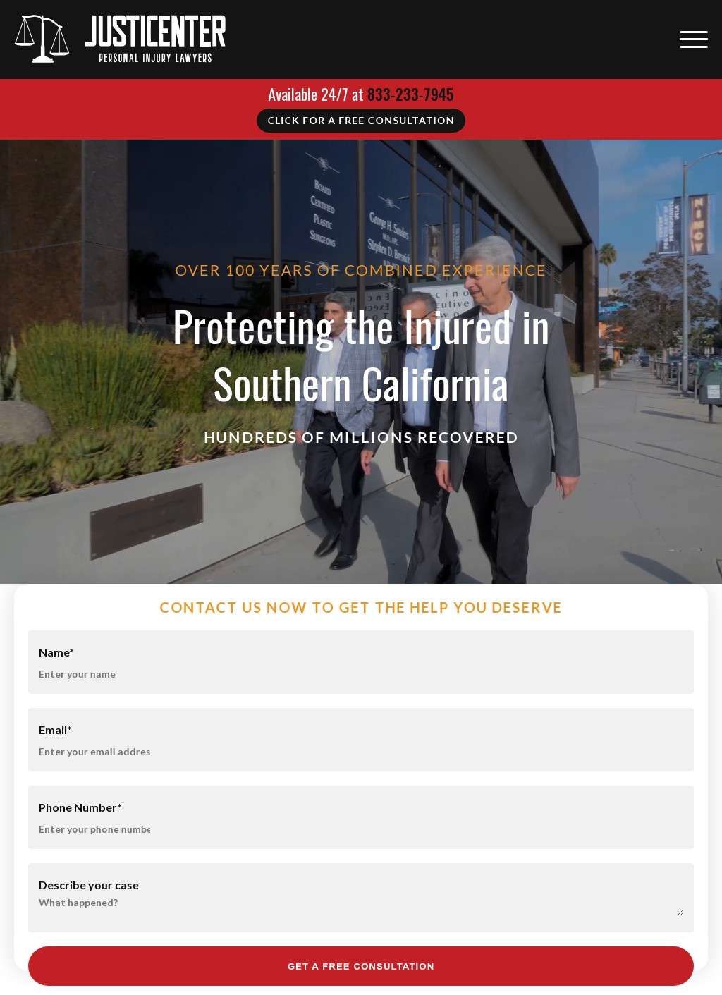 JUSTICENTER Personal Injury Lawyers