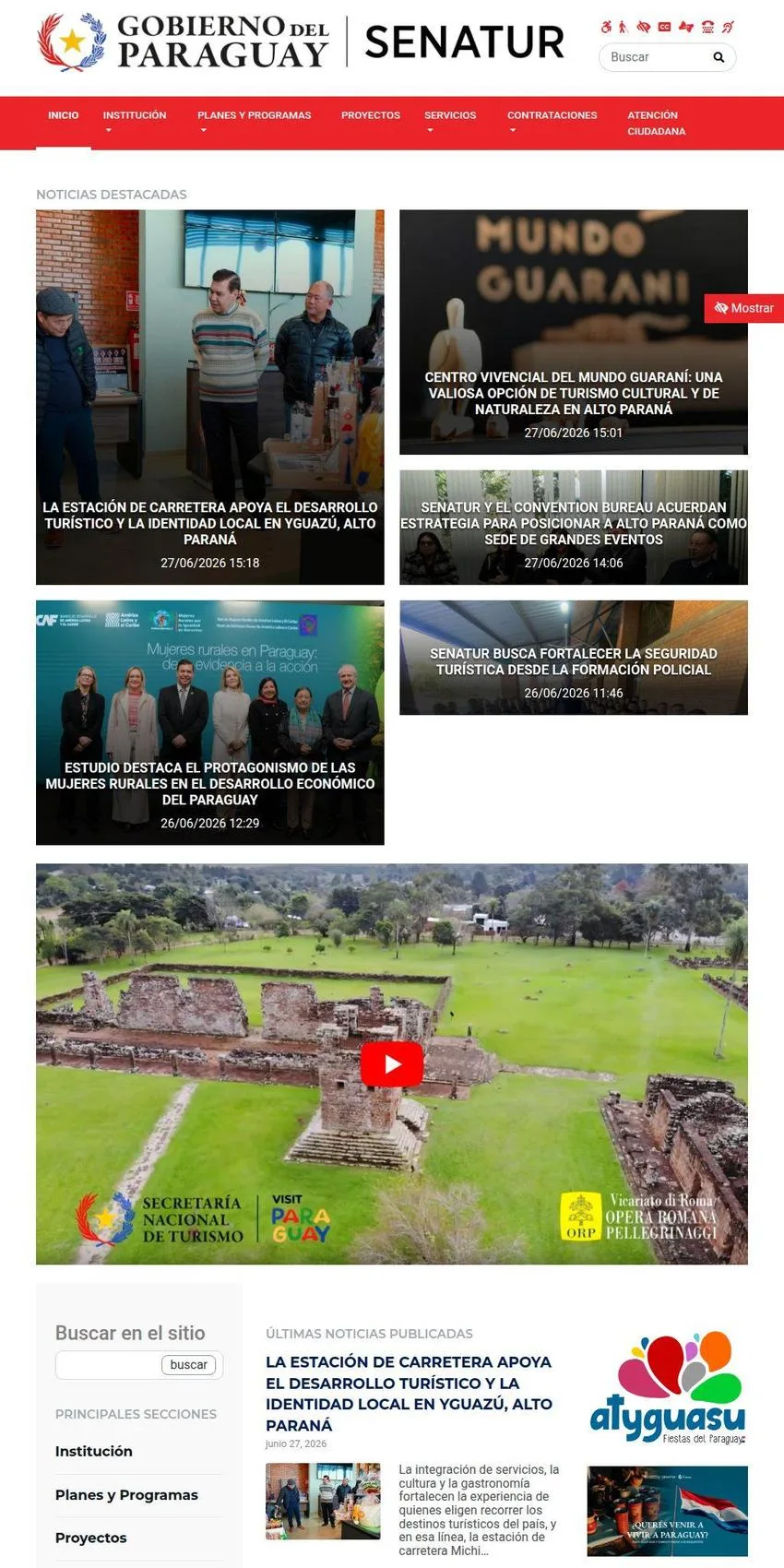 Senatur - Secretaria Nacional de Turismo