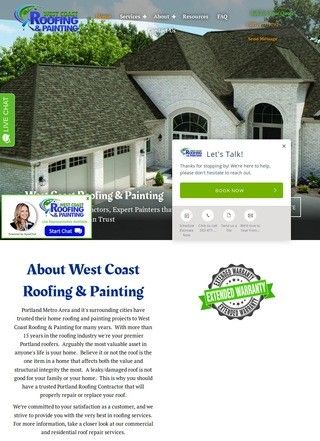 West Coast Roofing Portland