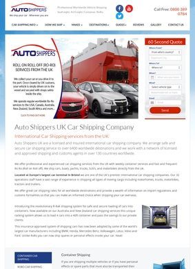 Autoshippers: International Car Shipping