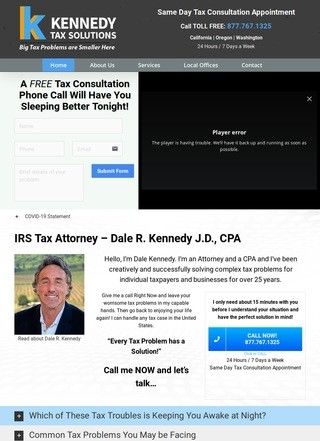 Kennedy Tax Solutions - Dale R. Kennedy J.D., CPA