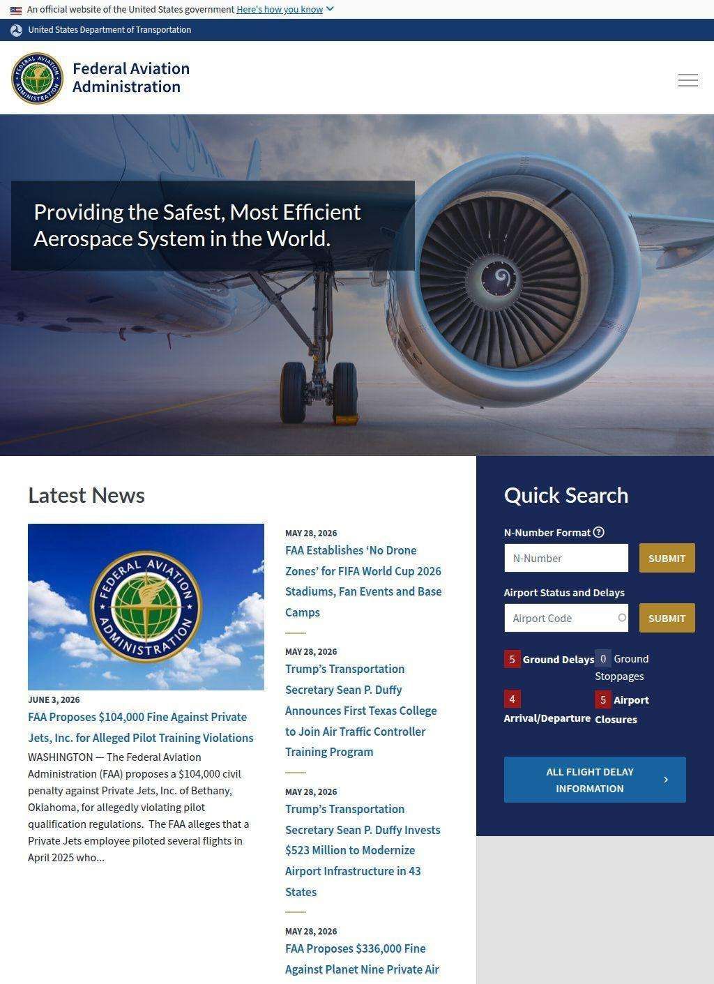 Federal Aviation Administration (FAA)