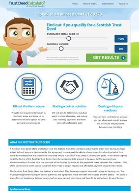 Trust Deed Calculator (Scotland)